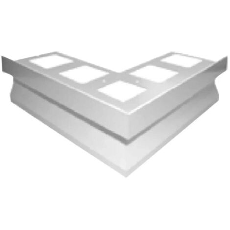 BRICO DEA ANGOLARE PER GOCCIOLATOIO BALCONI E TERRAZZE 'TOP' esterno