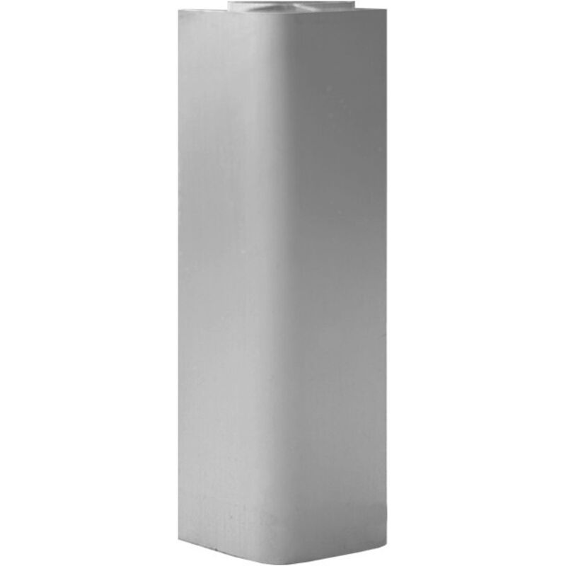 Angolare per zoccolo cucina 90° alluminio satinato h9.7 ANGOLAREH97AL