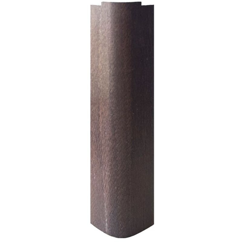 Angolare per zoccolo cucina 90° noce arte povera h15 ANGOLAREH15NAP