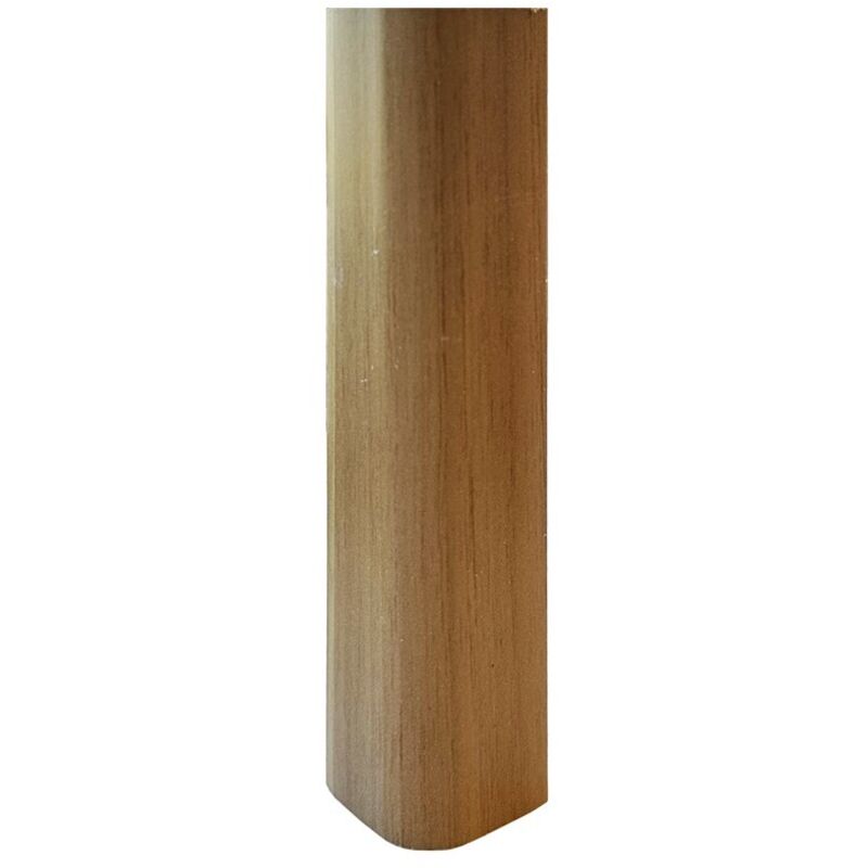 Angolare per zoccolo cucina 90° noce medio h10 ANGOLAREH10NM