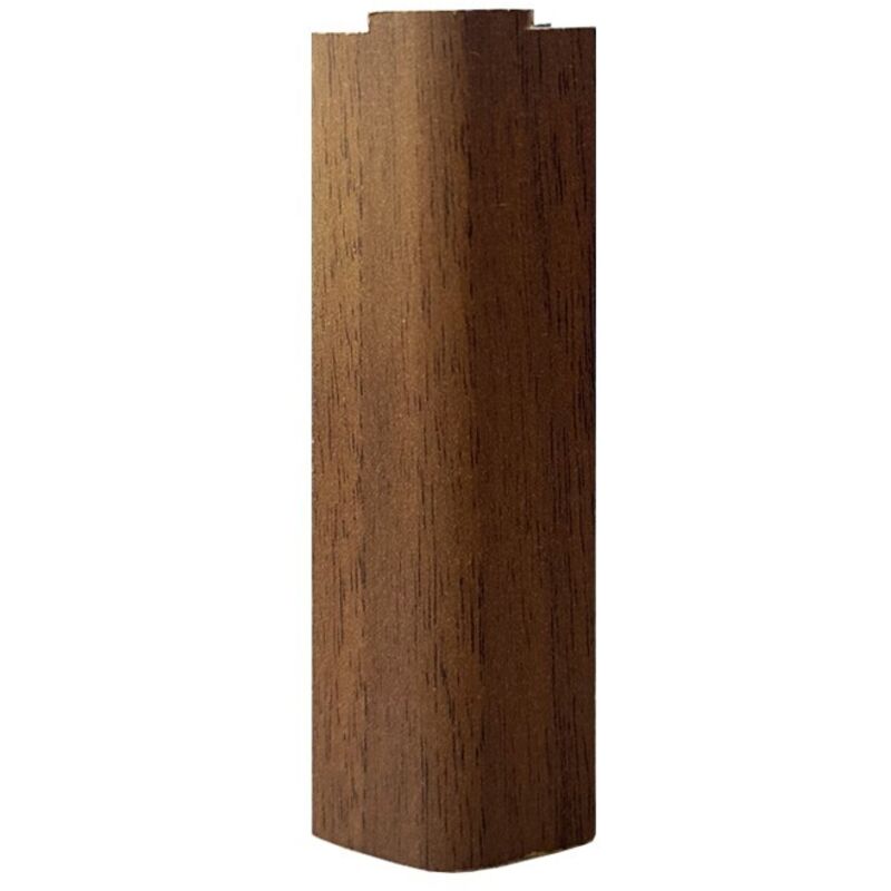 Angolare per zoccolo cucina 90° noce scuro h12 ANGOLAREH12NS