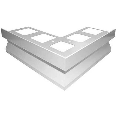Angolare top in Alluminio : Colore - Antracite, Modello - ESTERNO