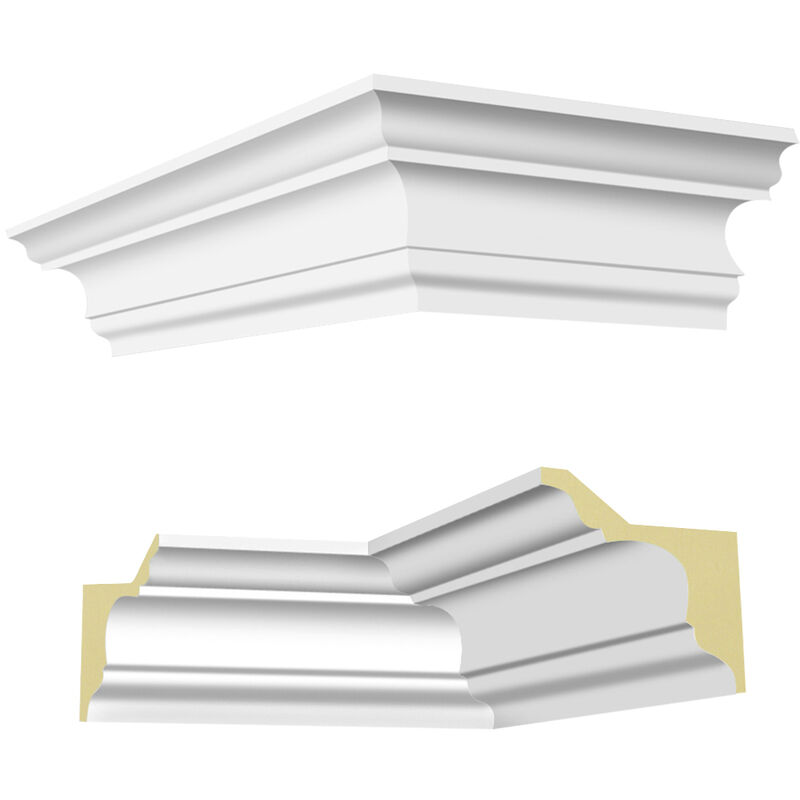 Angoli pretagliati nk-led - Angoli interni ed esterni per profili Hexim led in pu: NK-LED-19