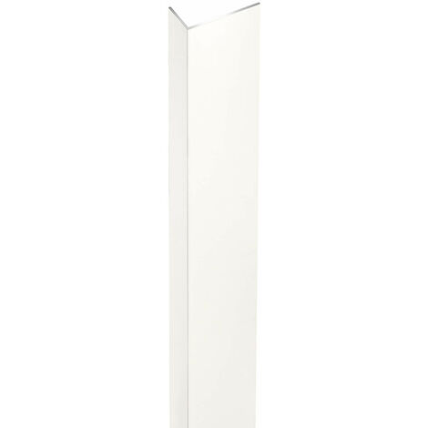 ANGOL."L"PVC BIANCO 20X10X1 MT.1