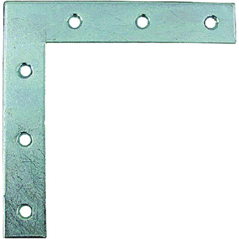 ANGOLO DI RINFORZO A SQUADRA mm 80x80 - sp. 1,8 x l. 12 - 1 centinaio
