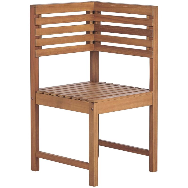Beliani Mobili Da Balcone Modulari 1 Posto Sezione Angolare Legno D...