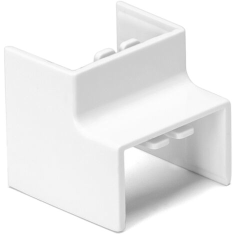 Angolo interno 90° L per Canalina 40x25mm bianca 4pz Aigostar
