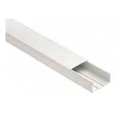 Angolo piano 100×60 mm pvc bianco ip40 elettrocanali ecap10060b