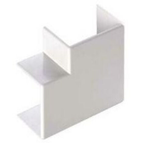 Angolo piano 150x60 mm pvc bianco ip40 elettrocanali ecap15060b