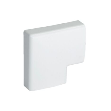 Angolo piano 52×20 mm per canalina di derivazione elettrica industriale