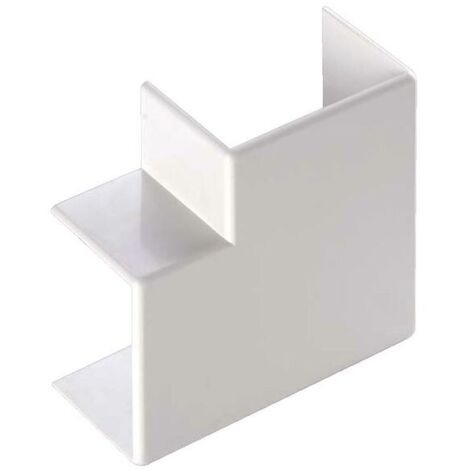 Angolo Piano Per Canale Dim. 80X80 Bianco ( ELETTROCANALI cod. ECAP8080B )
