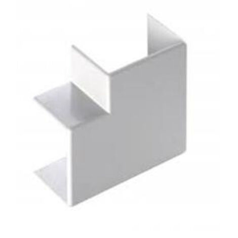 Angolo Piano Per Minicanale Dim. 60X17 Bianco ( ELETTROCANALI cod. ECAP6017B )