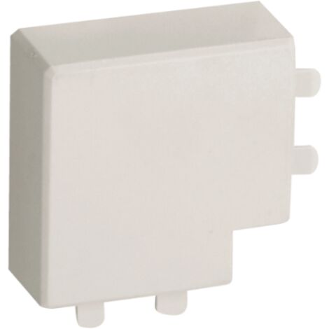 Angolo piano per minicanali tmc / tmu bianco apm 22x10mm w bocchiotti b03216