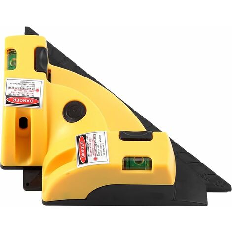 Angolo Retto Linea Orizzontale Verticale da 90 Gradi - Livella Laser Strumento di layout di allineamento del livello di proiezione della linea laser verticale ad angolo retto a 90 gradi