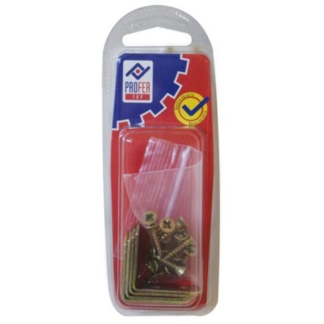 ANGOLO RINFORZO BICRO BL 4 PZ - 30X30 MM