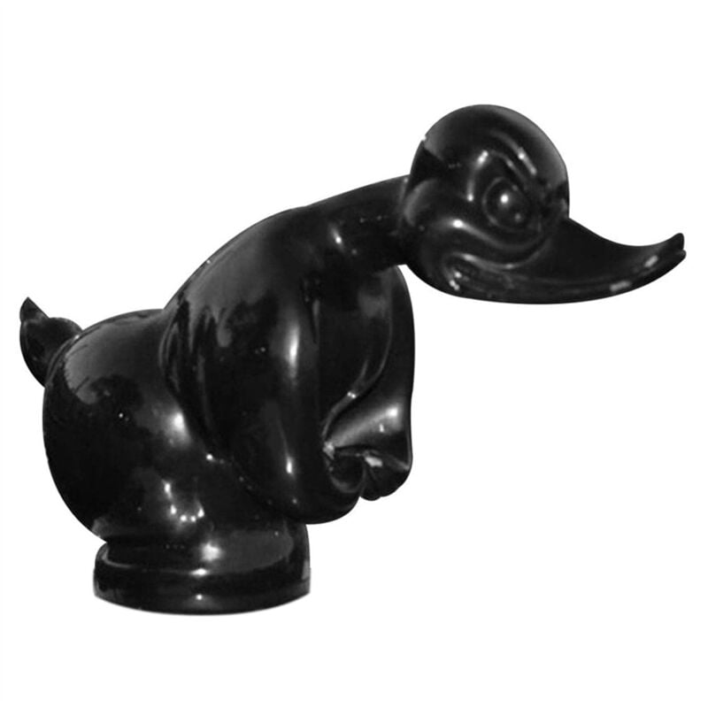 Image of Tlily - Angry Rubber Duck Hood Ornament, Auto-Emblem Convoy Ornaments für LKWs, Cool Ornament