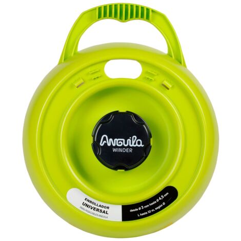 Anguila Max  Winder  Avvolgitore universale  Colore nero  Diametro da 3 a 4,5 mm  Fino a 32 metri