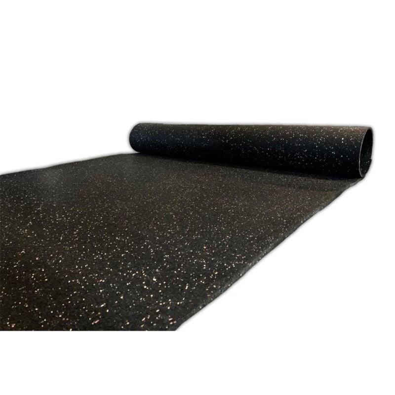 

Suelo para Gimnasio SPORT NEGRO EPDM - Rollo - 10MM C/NEGRO 1.25 ALTO X 6MT
