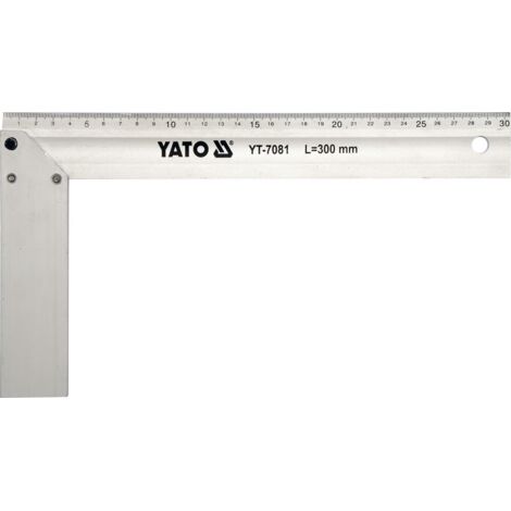 Ángulo de aluminio 350 mm. YT-7082 YATO