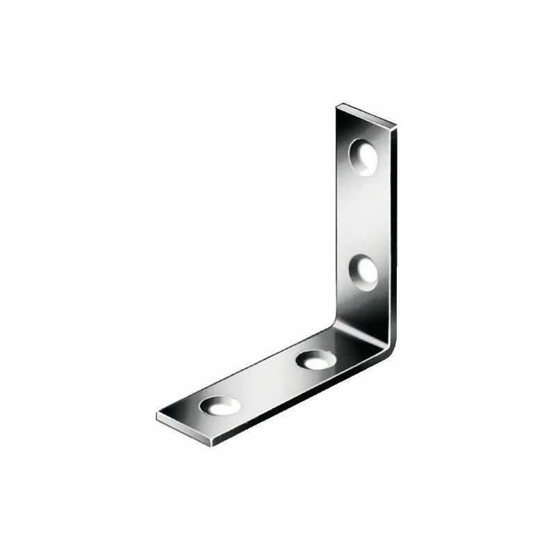

Ángulo de la silla L.80 x 80 mm An. 18 mm S.2 mm VA capataz (Por 50)