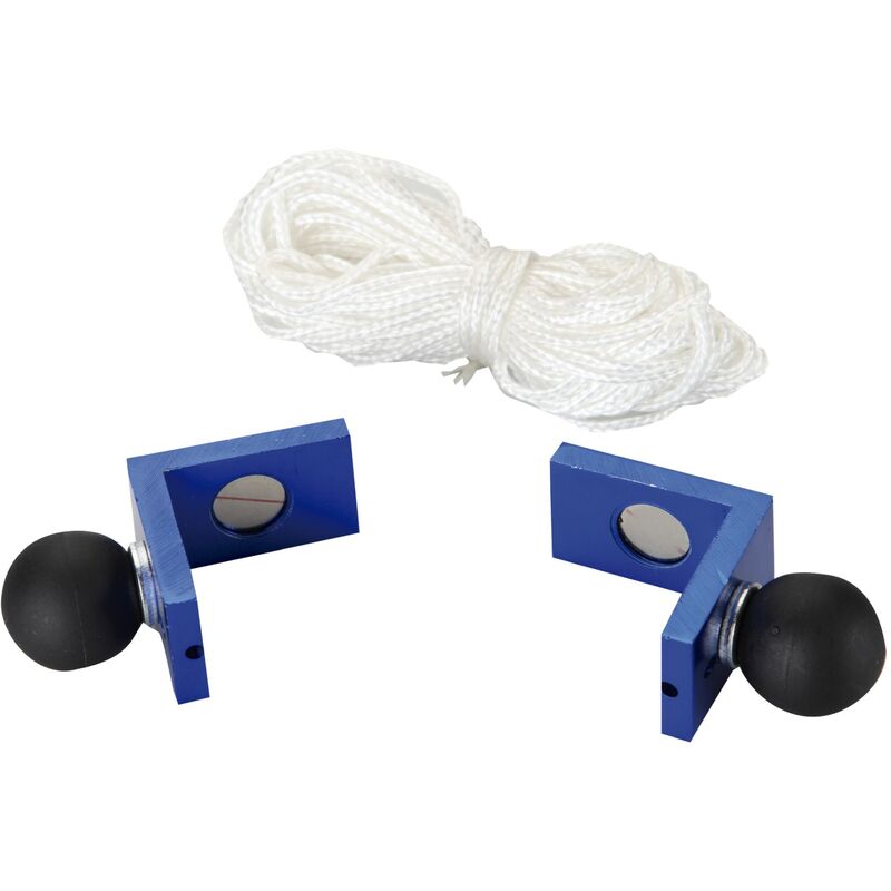 

Alyco-tools - Dos Ángulos Magnéticos Con Asa De Goma Y Cordón De Nylon De 10M.