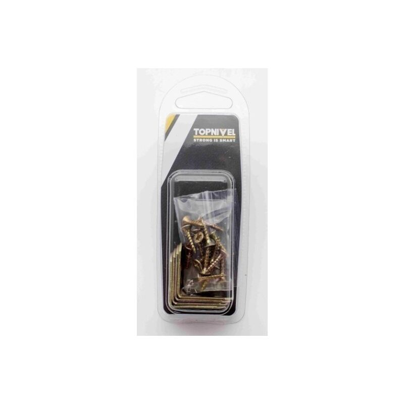 

Angulo Soporte 30Mm Reforzado Bicromatado Nv106083 4 Pz - Nivel