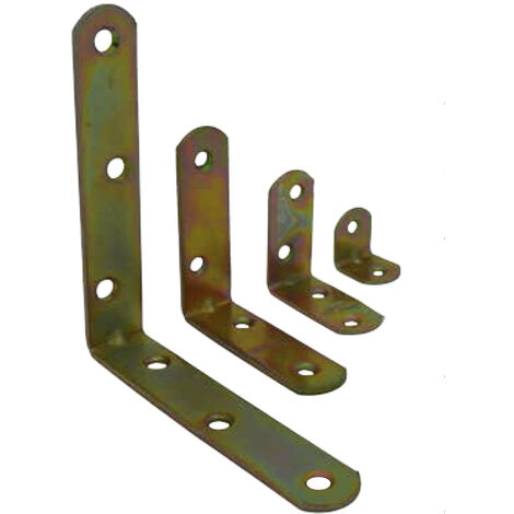 Escuadra de Ángulo, Diferentes medidas para ángulo de 90°, Fabricada en  acero zincado