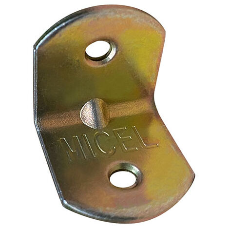 Ángulo Refuerzo Acero 20x20x19mm Bicromatado Espesor2mm AN01