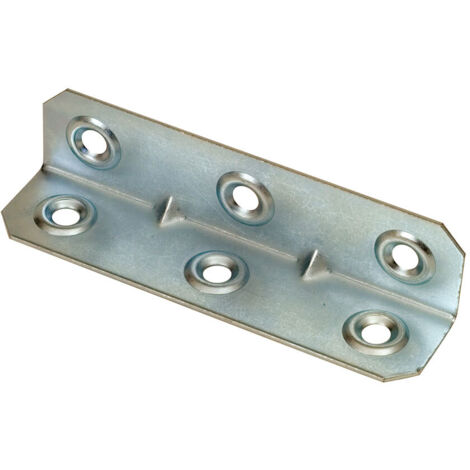 Ángulo Refuerzo Acero 21x21x86mm Espesor1mm Zincado AN08