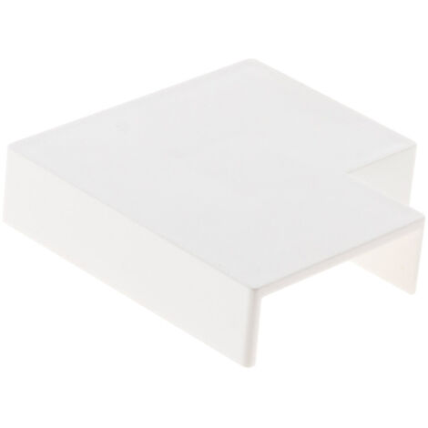 Ángulos planos moldura 30x10mm blanco  paquete de 4