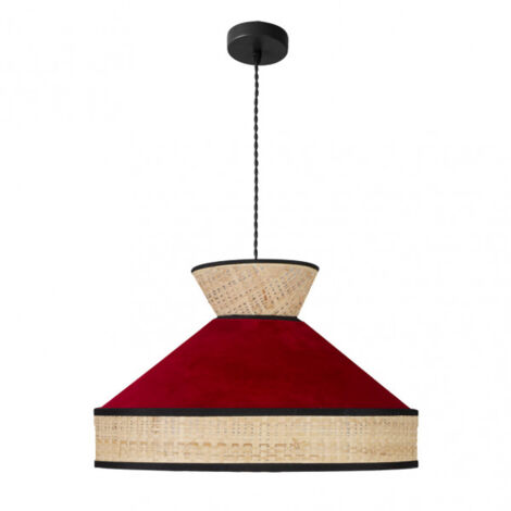 Anhänger in ROT 50 cm Modell Fabrizio de FABRILAMP