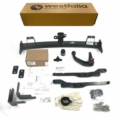 WESTFALIA AUTOMOTIVE GMBH Anhängerkupplung KIT abnehmbar mit 13-pol. E-Satz WESTFALIA für FORD GALAXY III