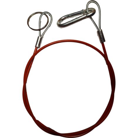 Anhängerkupplungshaken Notfall Rot -1100 mm LINMOT
