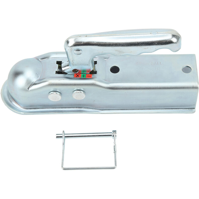 Image of Anhängerkupplung, Hochfeste Anhängerkupplung mit gerader Deichsel für 50-mm-Vierkantrohr.