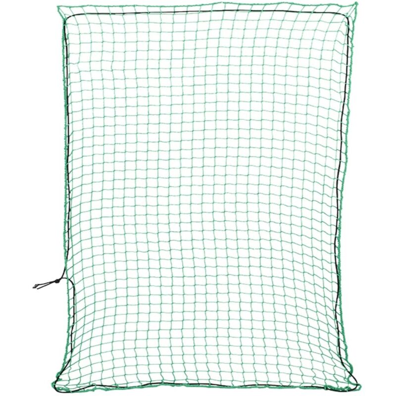Anhängernetz Mit Gummiseil Grün 3x2, 5 M Pp Vidaxl