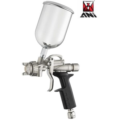 ANI RV/S PISTOLA AEROGRAFO PER VERNICIATURA INDUSTRIALE ARIA COMPRESSA CON TAZZA
