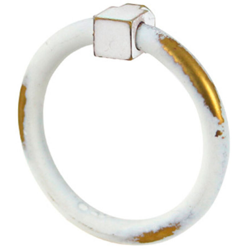 

Anilla 40 mm Modelo Antique Decape Blanco - Decapé Blanco