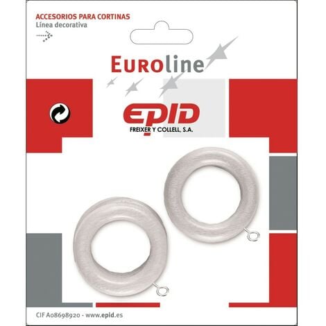 Anilla cortina Ø26mm hogar mad epid 10 pz