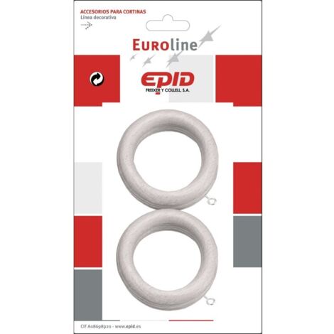 Anilla cortina Ø29mm hogar mad epid 6 pz