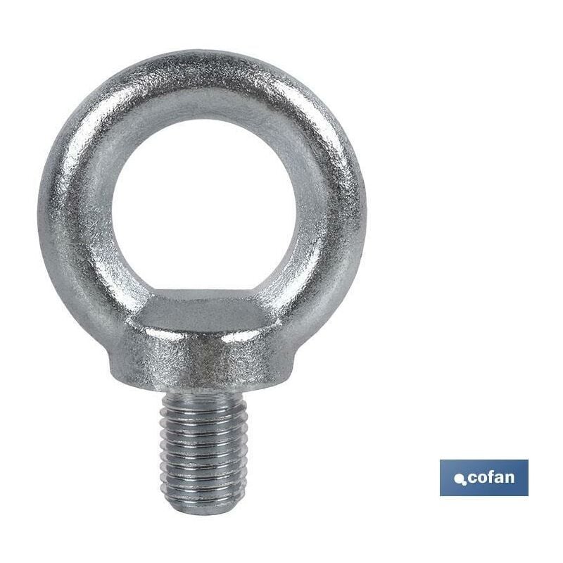 

Anilla de Elevación Rosca Macho DIN-580 Medida:22 Carga kg:1500 Caja de 5 unidades