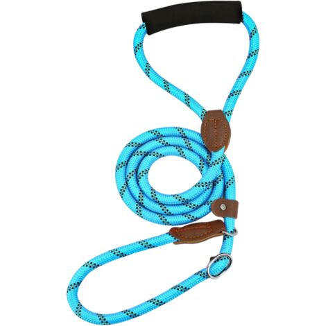 ANILLA PARA CORREA DE PERRO AZUL AJUSTABLE 130cm M