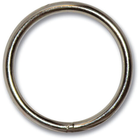 Anilla redonda soldada AVL 4x30 mm zincada
