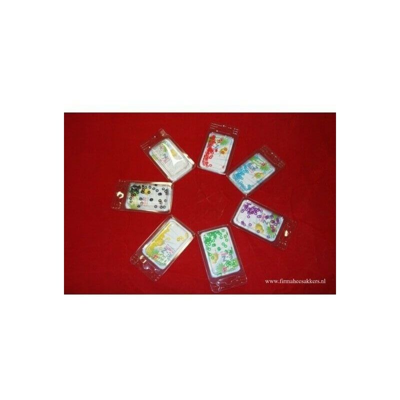 

Anillas de goma para pájaros Rings 4 wings 50 unidades, 3 mm