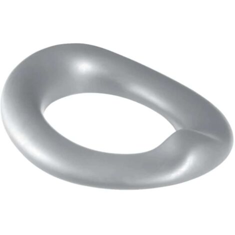 Anillo de asiento de inodoro para bebé Geberit gris