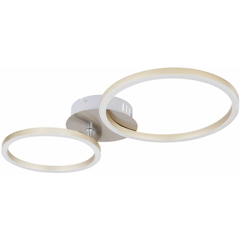 

Lámpara de techo LED, iluminación de anillo, comedor, lámpara de pasillo, plata redonda