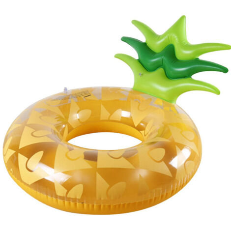Anillo de natación de frutas Anillo de natación de espalda de aguacate para adultos Anillo de natación inflable de agua, 105x45cm