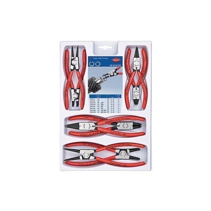 

Juego De Alicates Para Arandelas 8 Uds. Perforacin Autoserv