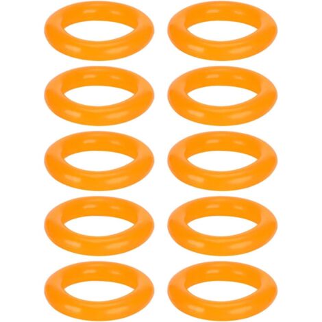 Anillo devanador de bobina, accesorios de repuesto de rueda de fricción de goma para máquinas de coser domésticas de estilo antiguo (10 piezas (3,7 cm))