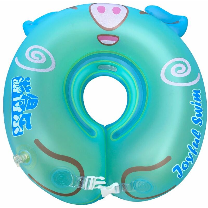 

Anillo inflable para el cuello para bebe, anillos flotantes para nadar, accesorios para piscina de bano de seguridad para bebes, para ninos recien