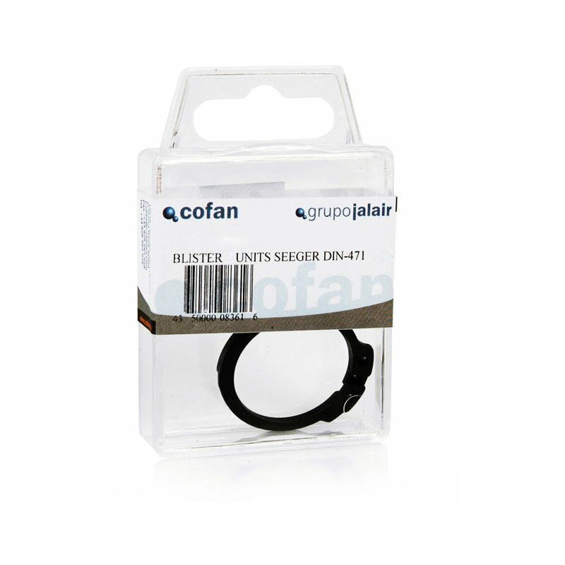 

Anillos Seeger DIN 471 para Ejes Exteriores Medida:A - 22 x 1,2 10 Cajas de 5 unidades
